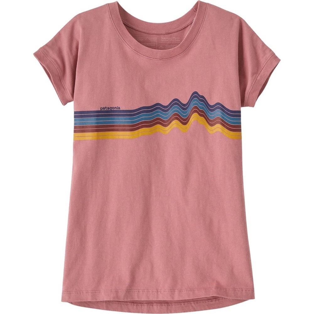 NWT Patagonia Regenerative Graphic Short-Sleeve T-Shirt - Girls'